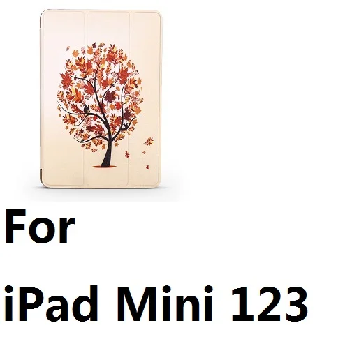 Непрозрачный мягкий чехол QUWIND Tree для iPad Mini 1234 iPad 234 iPad iPad Air 1 2 Pro 9,7 10,5 - Цвет: For iPad Mini 123