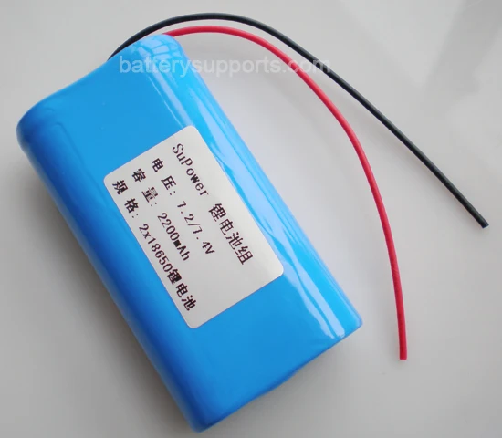 Литий ионный перезаряжаемый аккумулятор SuPower 7 2 В 4 8 в 18650 мАч макс. А со встроенной