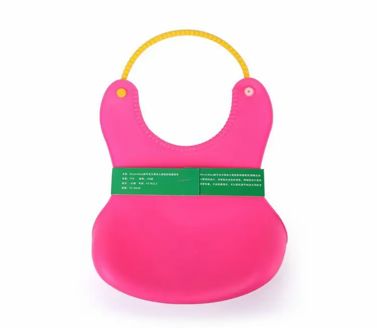 2016 новый дизайн детские нагрудники водонепроницаемые силиконовые для кормления