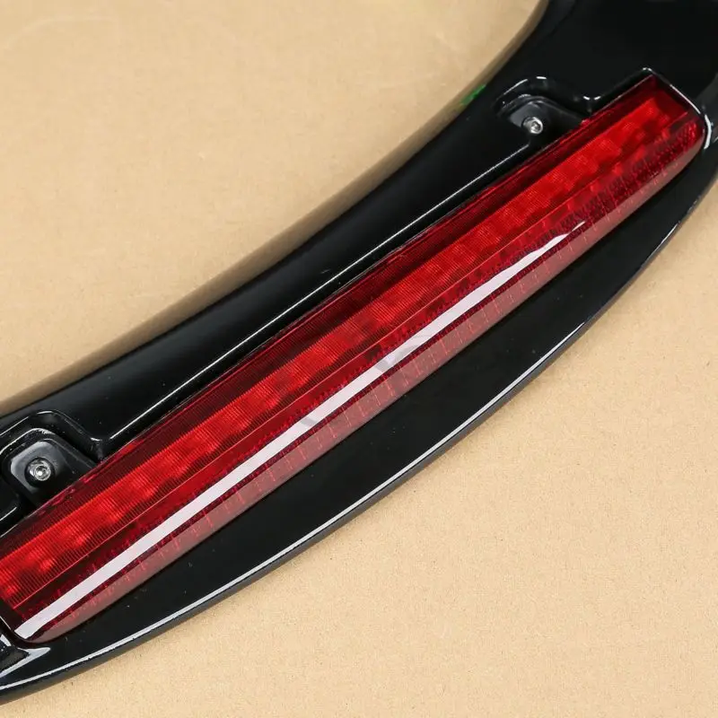 Спойлер на багажник мотоцикла с светодиодный красными линзами для Honda GL1800 GL 1800