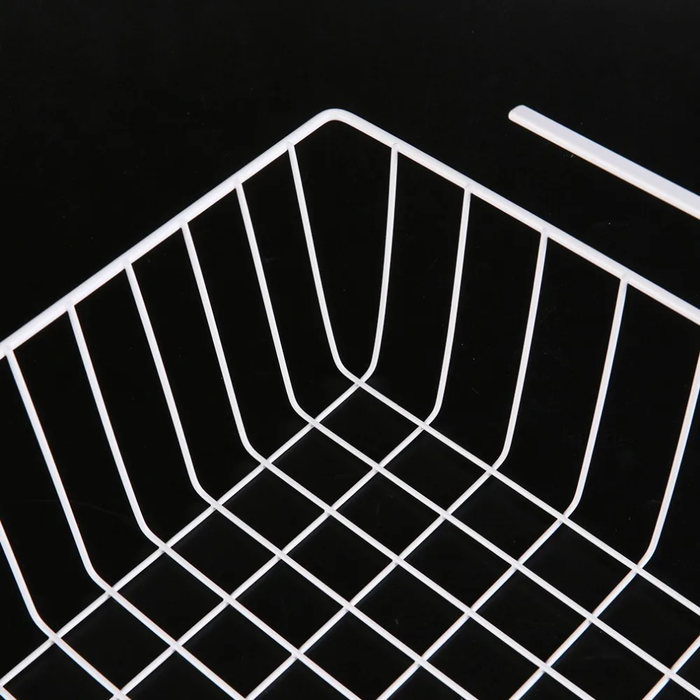 

1 pcs Kitchen Under Shelf Storage Basket Lightweight Metal Organiser Rack