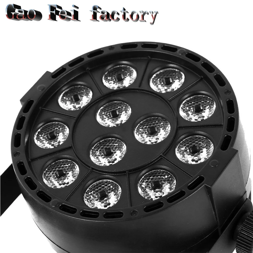 Светодиодный вечерние светильник s Высокое качество диско 12x3w для рождества мини