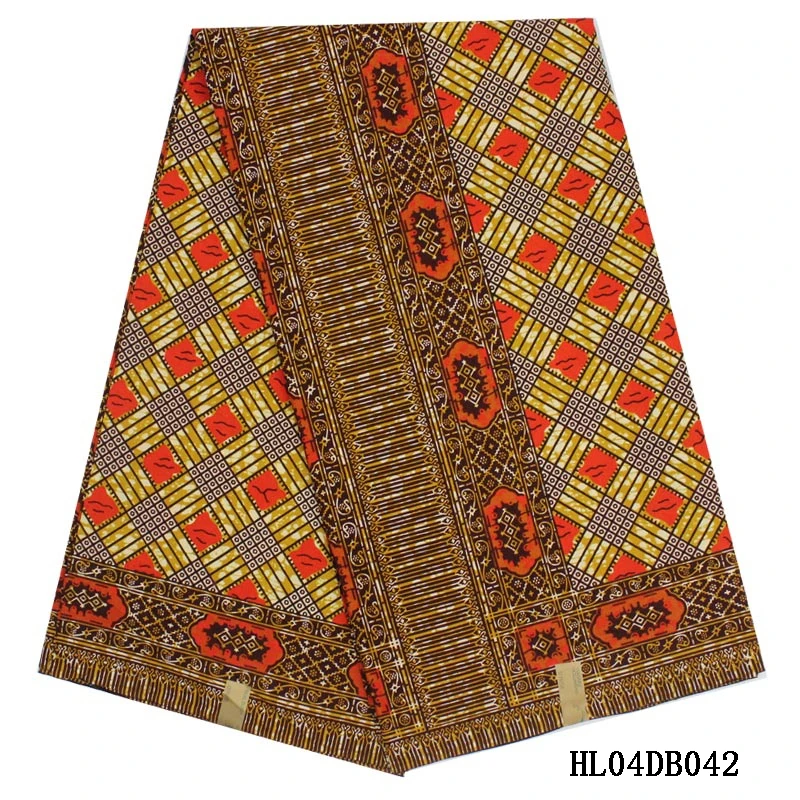 6yards per piece African real wax fabrics 100% cotton fabric ankara print african hollandais Free Shipping | Дом и сад
