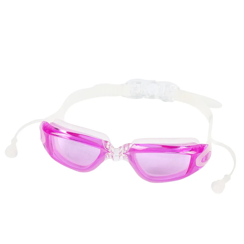 Swim Eyewear Colorful Swiming Pool Women Glasses Anti Fog Waterproof Swimming goggles HD Anti-Fog 100% UV adjustable | Спорт и