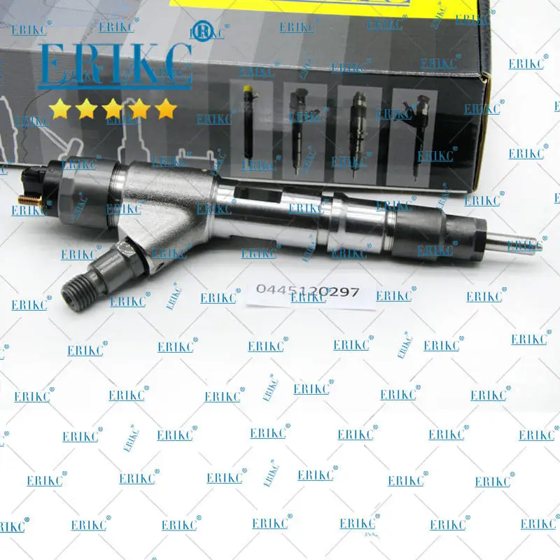 ERIKC 0445120297 автомобильный инжектор 0445 120 297 Common Rail дизельный топливный для CUMMINS 5264272 |