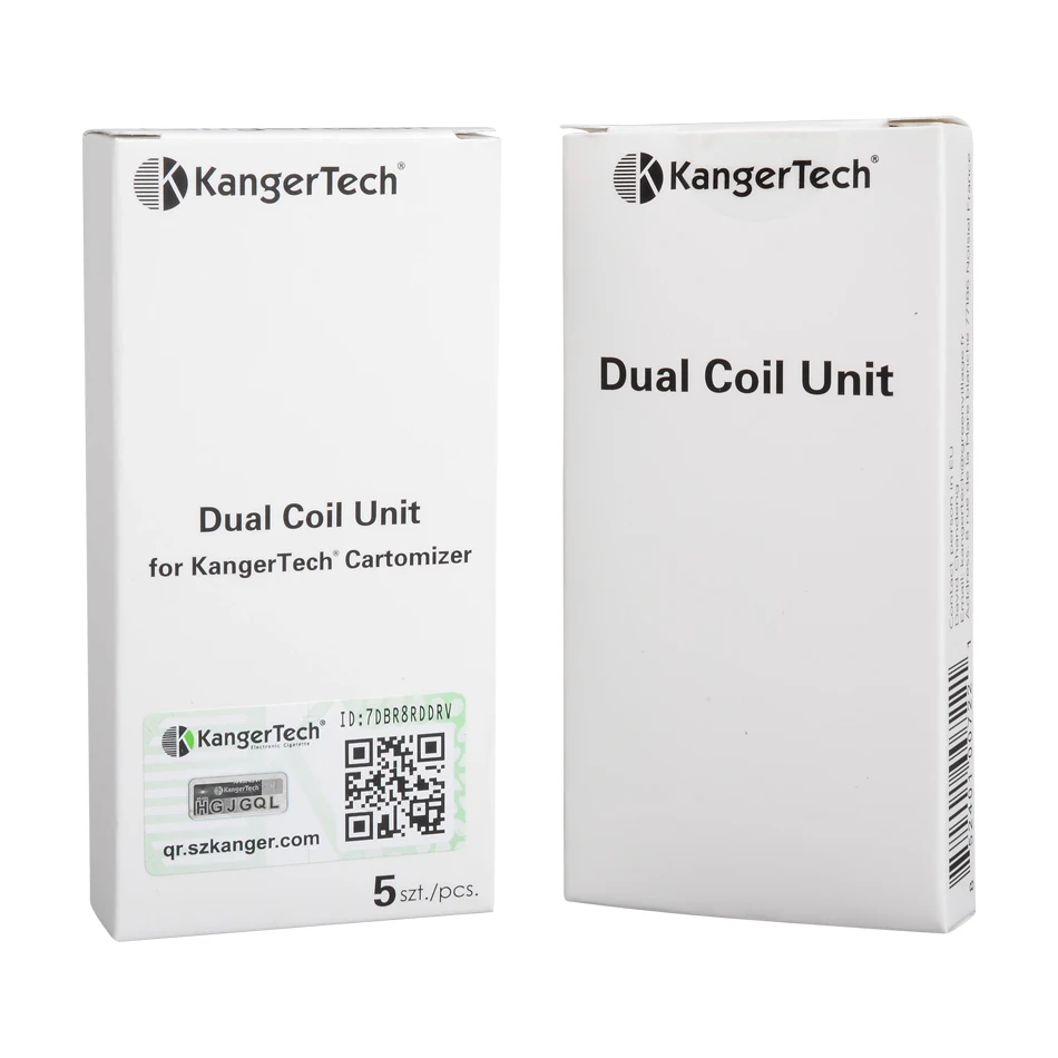 100% оригинал Kanger усовершенствованные двойные испарители для Kangertech аэротенк Protank 3