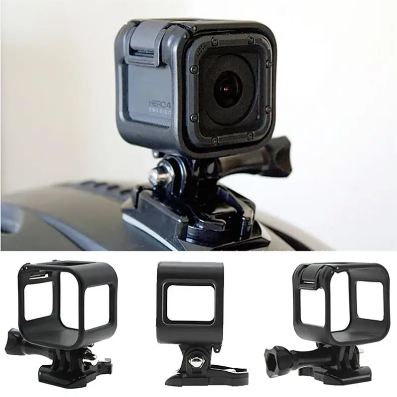 Стандартная боковая рамка корпуса камеры Поддержка крепления для GoPro Hero Session 4|stand