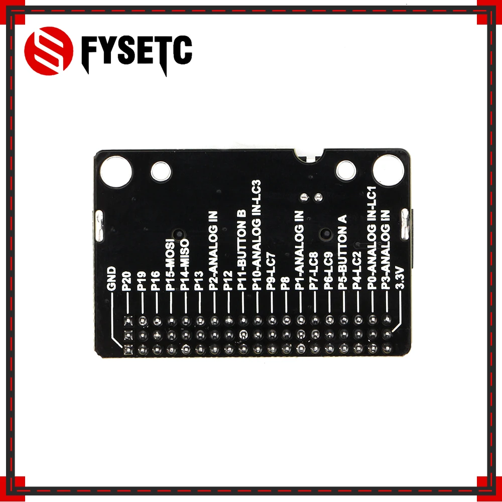 Micro:bit IOBIT Плата расширения GPIO горизонтальная плата адаптера DIY аксессуар для BBC