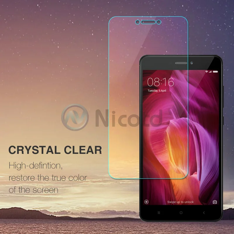 2 шт для Redmi 4X Note 4 Закаленное стекло протектор 5 Plus 5A Prime экран стеклянная пленка
