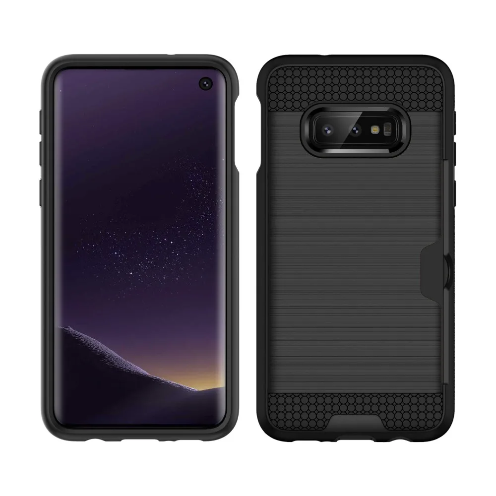 Чехол для Samsung Galaxy S4 S5 S6 S7 Edge S8 S9 S10 Plus гибридный защитный чехол Note 9 8 A6 A8 карт |