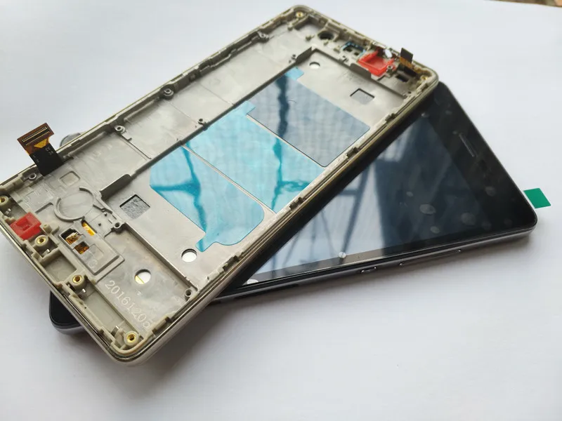 Для Huawei P8 Lite ЖК-дисплей + сенсорный экран 100% новый дигитайзер стеклянная панель