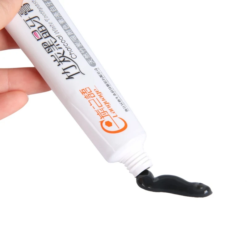 Новинка 2017 года горячий бамбуковый уголь отбеливающая зубная паста гигиена