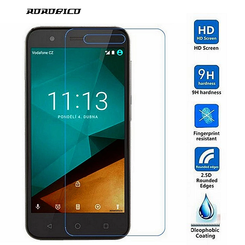 Rorobico для Vodafone Смарт премьер 7 vfd600 Экран Protector 0.26 мм 2.5D 9 H Премиум спереди Плёнки