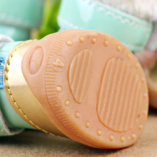 Ботинки для собак Водонепроницаемая Обувь домашних животных с рукавами