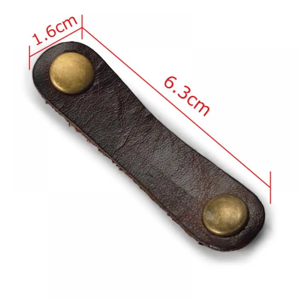 

Cable Holder Organizer Bobbin Winder Leather Earphones Cable Management Wrapped Cord Line Wrap Wire wirding thread tool