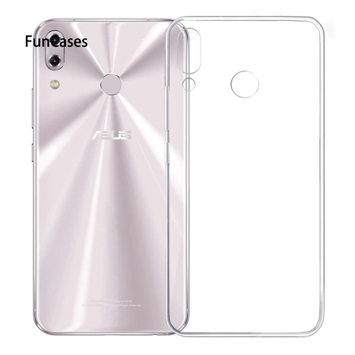 Прозрачный ТПУ прозрачный чехол для Asus Zenfone 4 PRO ZS551KL MAXM1 ZB555KL 5 lite ZC600KL MaxPro ZB601k ZE620KL