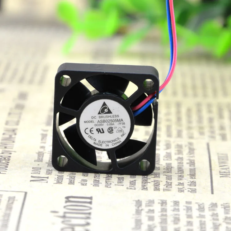 ASB02505MA 2510 5V 0.09A 2.5CM/cm Double Ball Cooling Fan | Компьютеры и офис