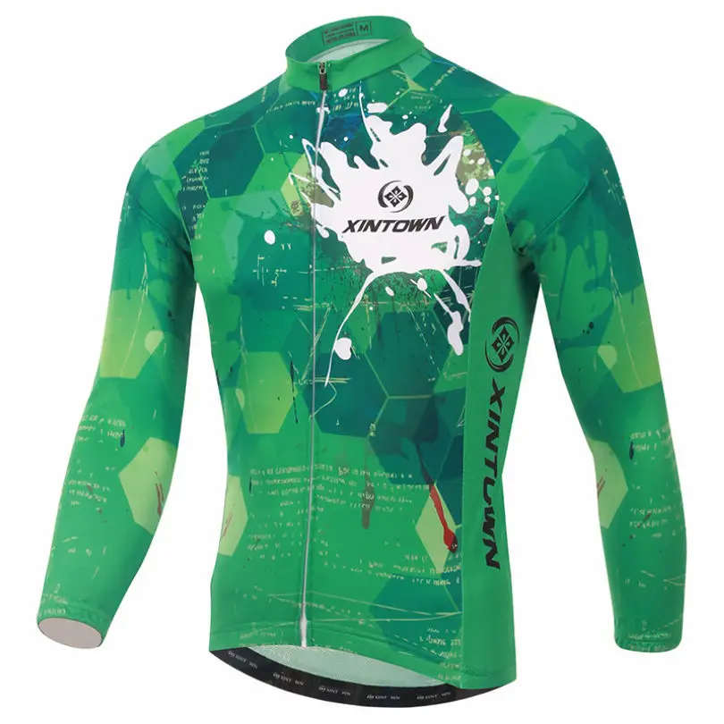 Одежда для велосипедистов Xintown Ropa Ciclismo Велоспорт трикотаж топы с длинными