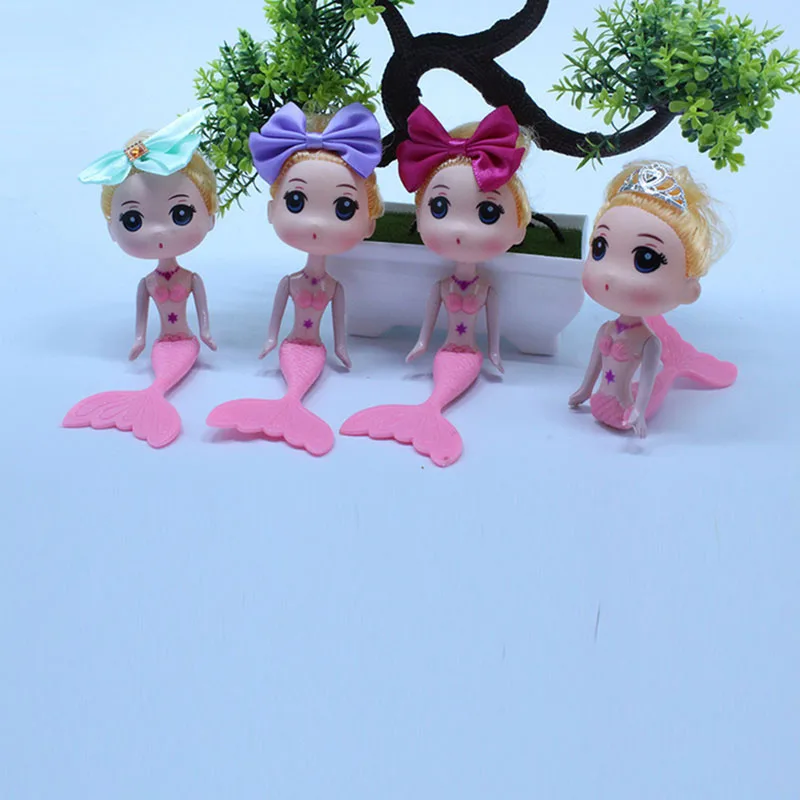 6 цветов водонепроницаемая кукла русалки для плавания детская игрушка девочек