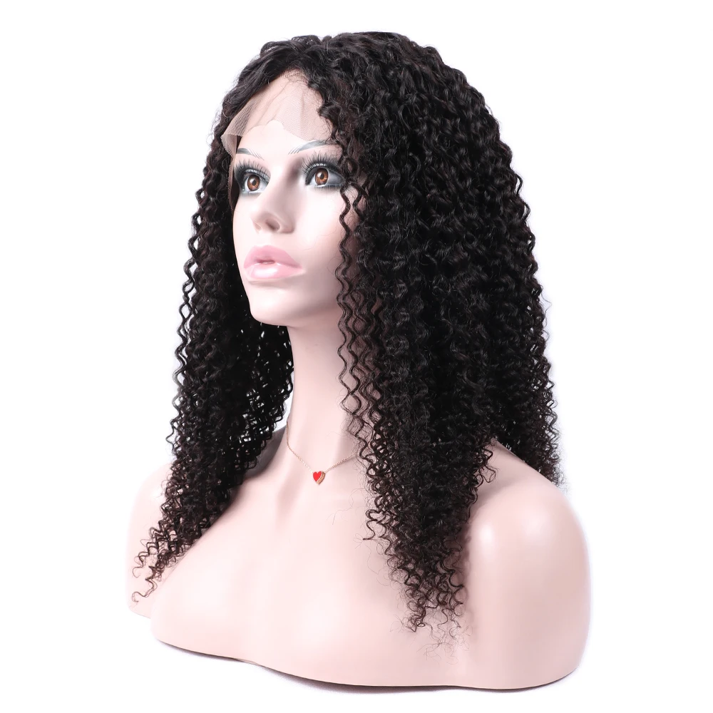 Mstoxic Brazilian Curly Lace Front Human Hair Wigs Pre Plucked For Black Women 130% Density Remy Wig | Шиньоны и парики