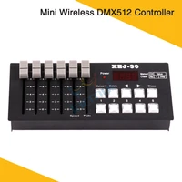 charging battery wireless dmx512 controller small dimmer lighting console for stage performance