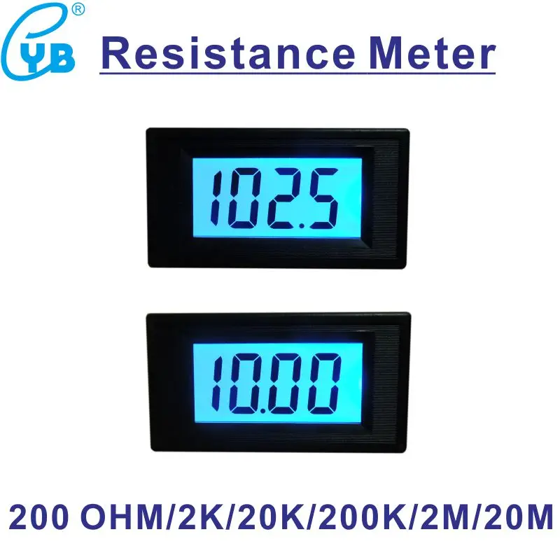 YB5135DR LCD цифровой Омметр Измеритель сопротивления импедансный Тестер устройства 0
