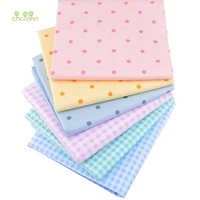chainholatticepoca dotsprint twill cotton fabricpatchwork clothdiy sewingquilting fat quarters material for babychild