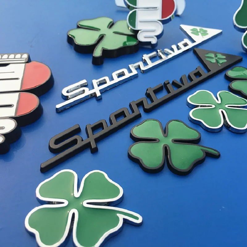 Для Alfa Romeo персональные декоративные металлические автомобильные маркировочные