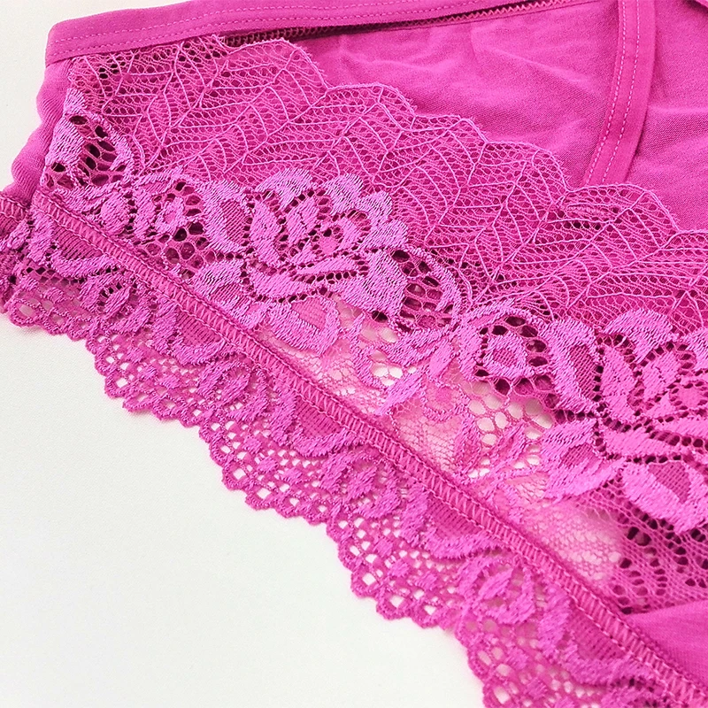 Нижнее белье для женщин кружевные трусы с дырочкой нижнее Белье сна девушек