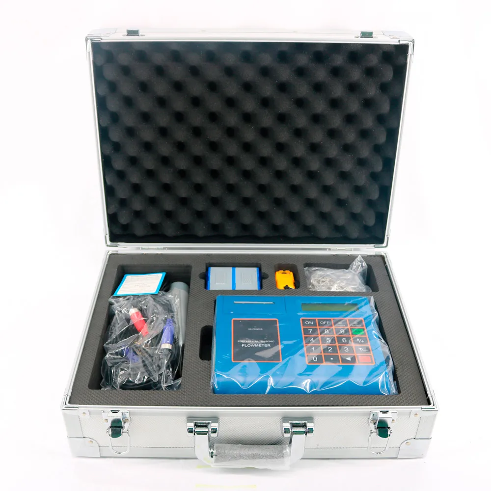Высокопроизводительный ультразвуковой расходомер портативный измеритель