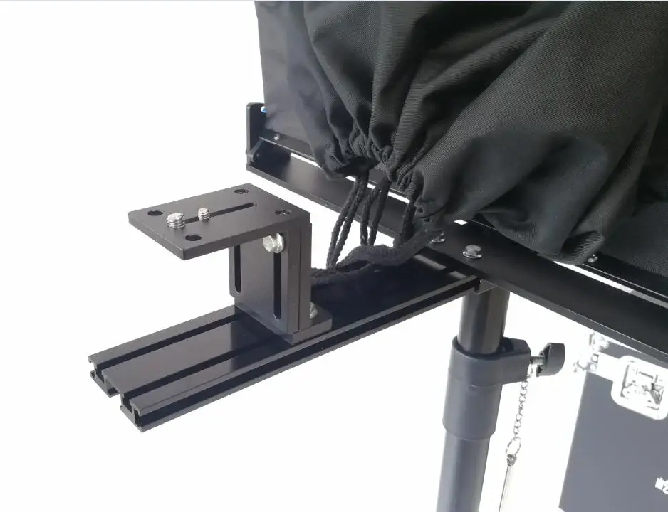 YiSHI 20 дюймов складной портативный микро-курсовый модератор надпись Session prompter Teleprompter с роликами
