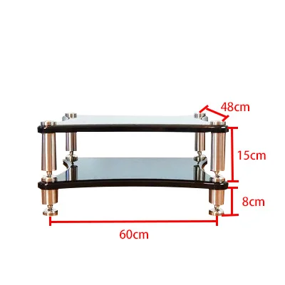 2 Layer Height 1 HIFI аудио динамик сабвуфер усилитель декодер усилителя Сплит Версия рама стойка оборудование амортизатор штатив полка ножка - Цвет: 2 Layer Height 1