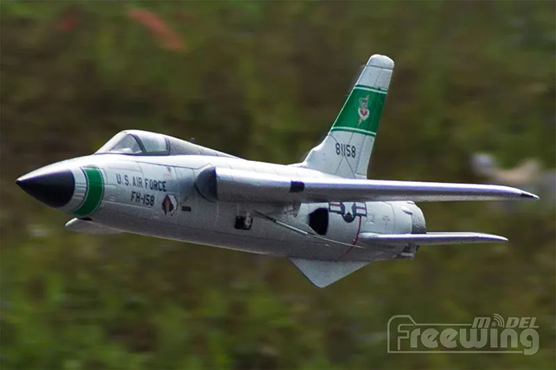 Freewing самолет 64 мм F-105 Thunderchief RC/реактивный самолет игрушка хобби