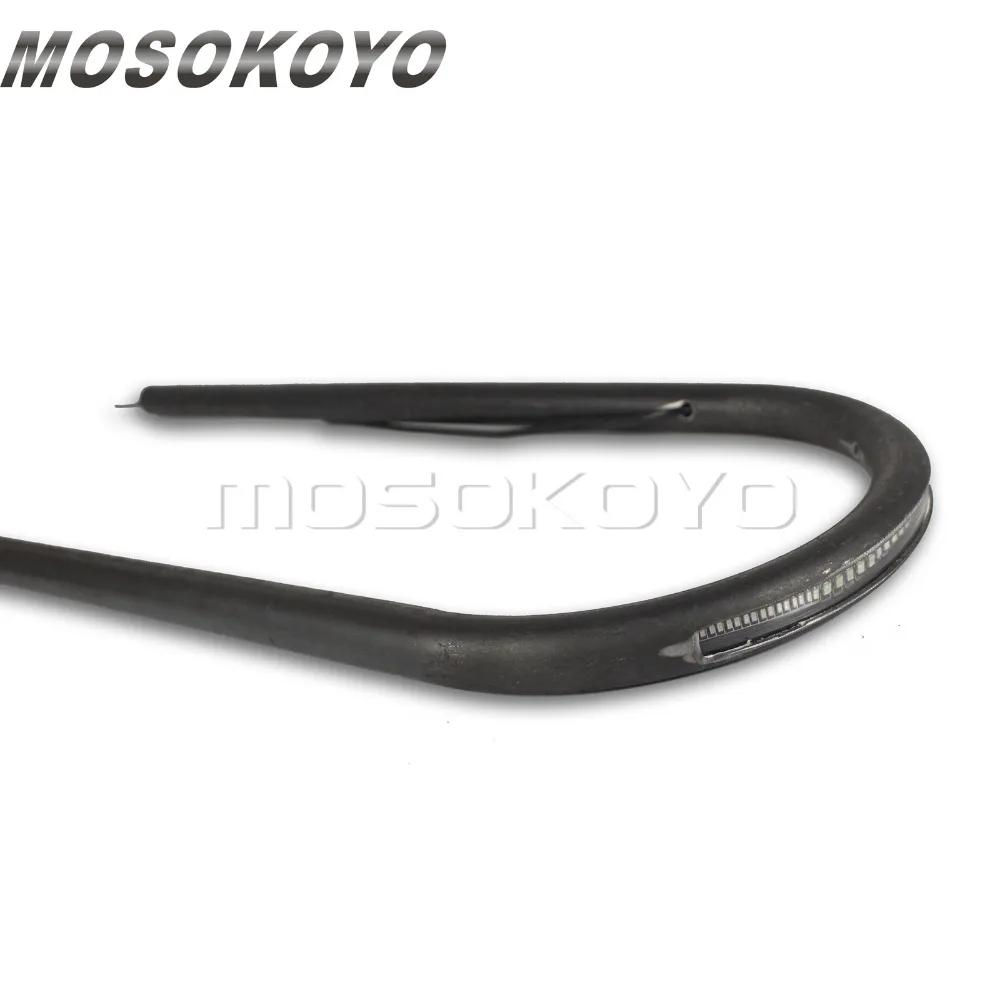 Длинный задний стоп сигнал на раму мотоцикла со светодиодной подсветкой для Harley