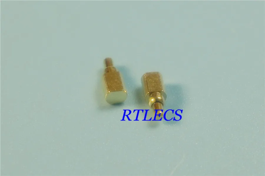 10 шт. пружинный разъем для монтажа на печатной плате 2 0x1 5 мм 0 мм|spring connector|plate goldplate