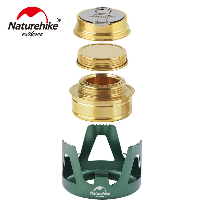 Naturehike NH18L001-T компактная мини спиртовая горелка печь с подставкой для наружной
