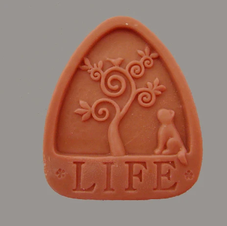 Life Tree Design Soap Mold Handmade Silicone for Making | Дом и сад