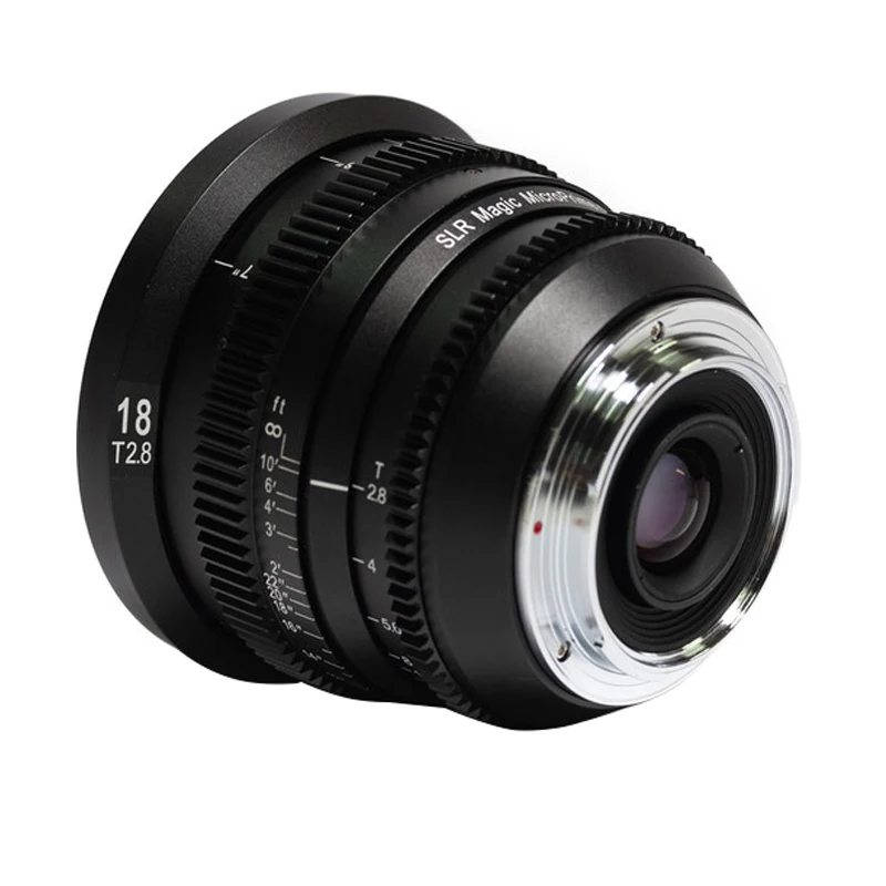 Объектив SLR Magic MicroPrime Cine 18 мм T2.8(E-Mount, M4/3-Mount, Fuji X-Mount