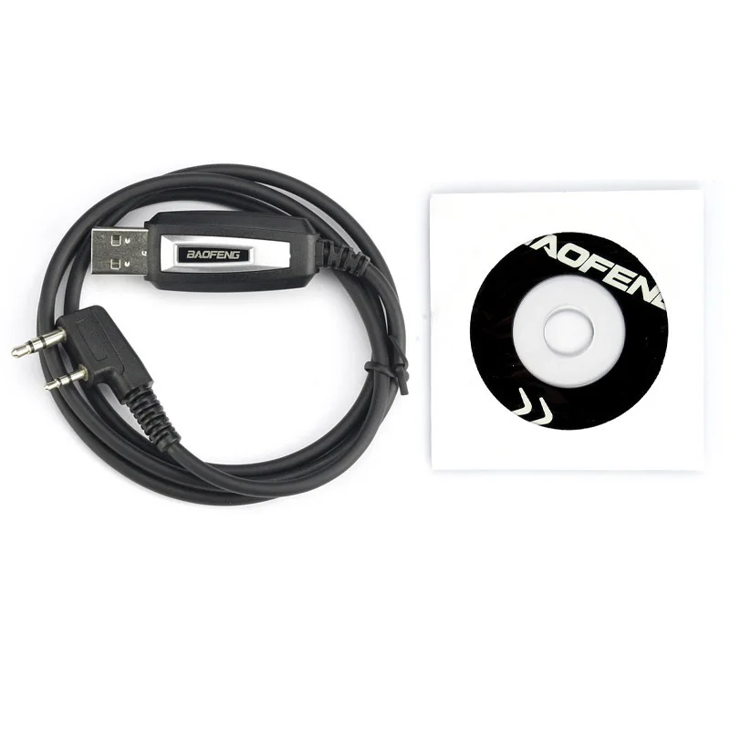 USB-кабель для программирования Baofeng компакт-дисков UV-5RE UV-5R uv5r 888S UV-82 UV-B6