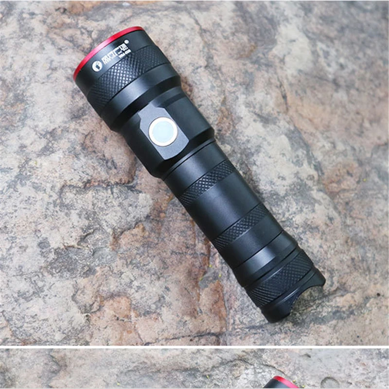Светодиодный уличный фонарик высокой мощности T6 с USB-зарядкой 26650 светодиодный