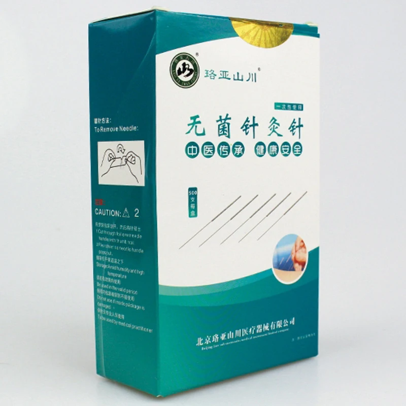 500 шт./кор. acupunctue иглы для косметического массажа одноразовые иглоукалывания