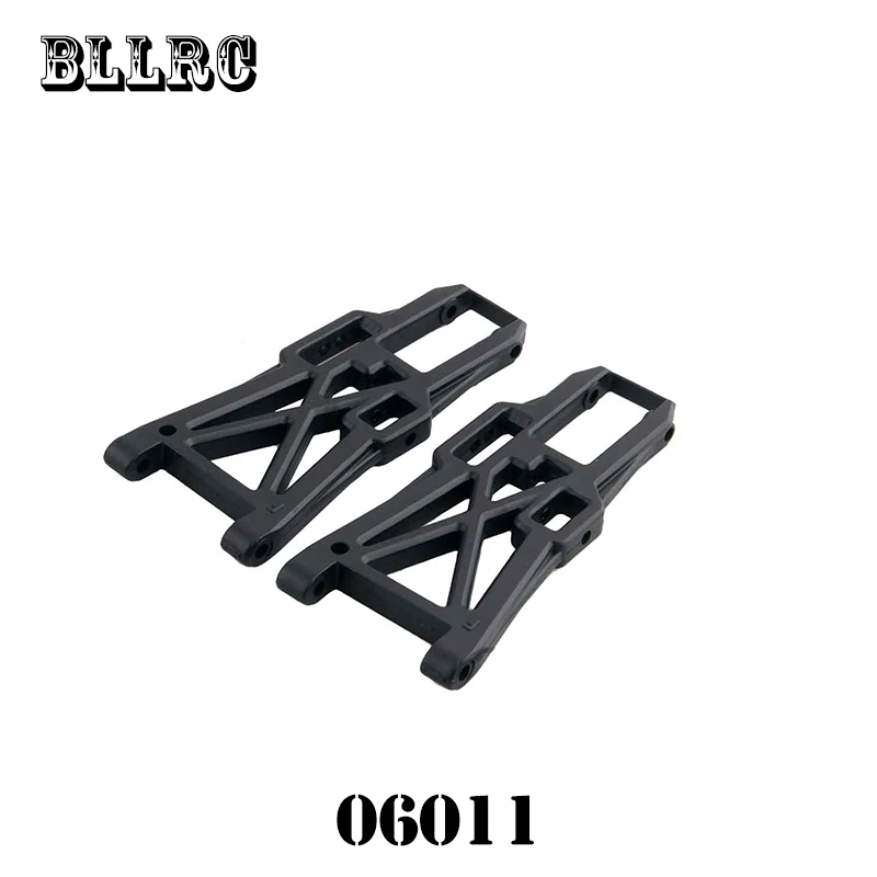 06011 Nonmetal 2 шт. RC автомобиль HSP 106019 Алюминий Aolly металлический передний нижний рычаг подвески 06011 1/10 1:10 обновления Запчасти ДЛЯ 94107 94106 94170 - Цвет: 06011 Nonmetal