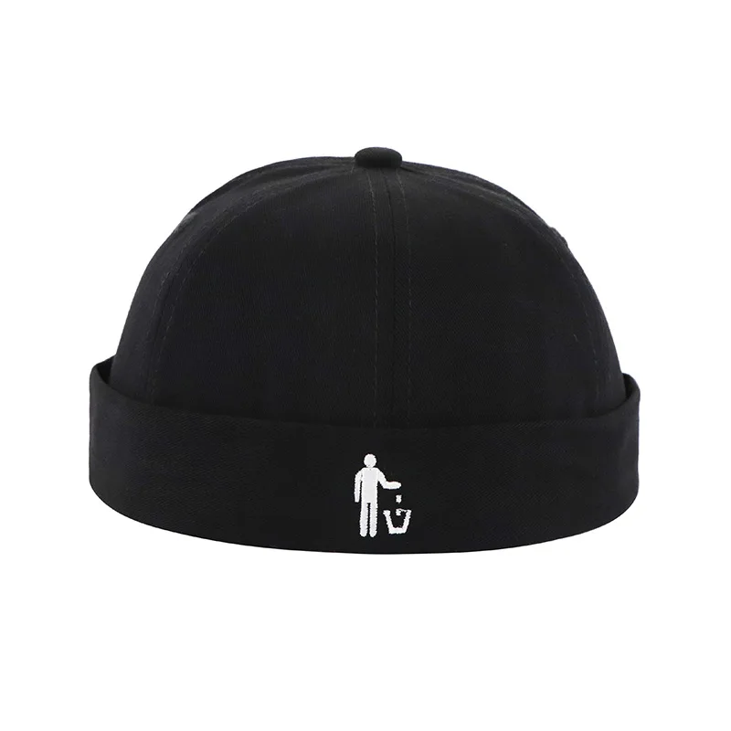 [JAMONT] EP шапки с буквенным принтом Skullcap весна осень шапка мужская женская хип-хоп