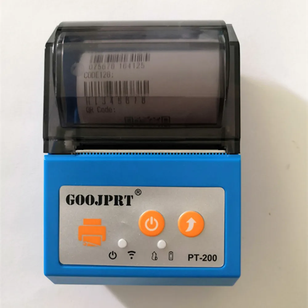 GOOJPRT Прямая доставка 58 мм безчернильный Bluetooth 4 0 Термальный чековый принтер США ЕС