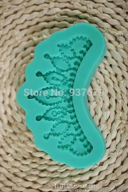 2014 crown princess wreath shower party fondant molds silicone mold soap candle moulds sugar craft tools chocolate Tool baking |