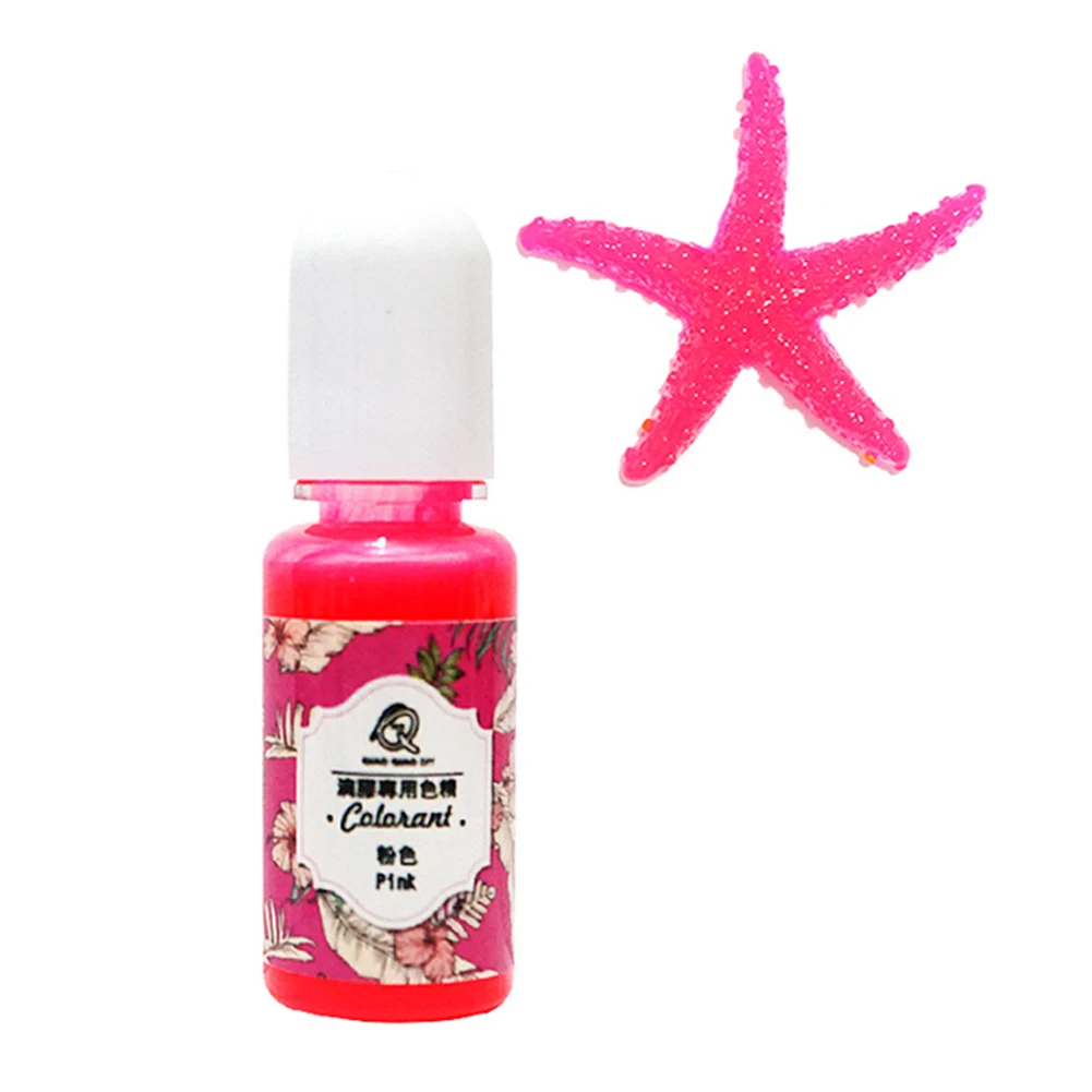 10 шт. практичный эпоксидный УФ-полимерный окрашивающий краситель пигмент