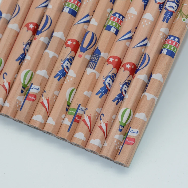 Карандаш HB 2B с рисунком из мультфильма Ляпис школьные принадлежности для детей