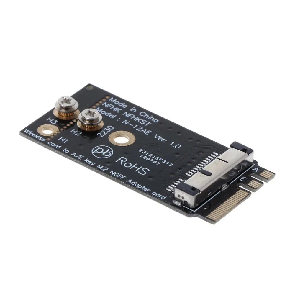 BCM94360CS2 BCM943224PCIEBT2 A/E ключ NGFF M.2 адаптера модуль 12 + 6 Pin Беспроводной WI FI