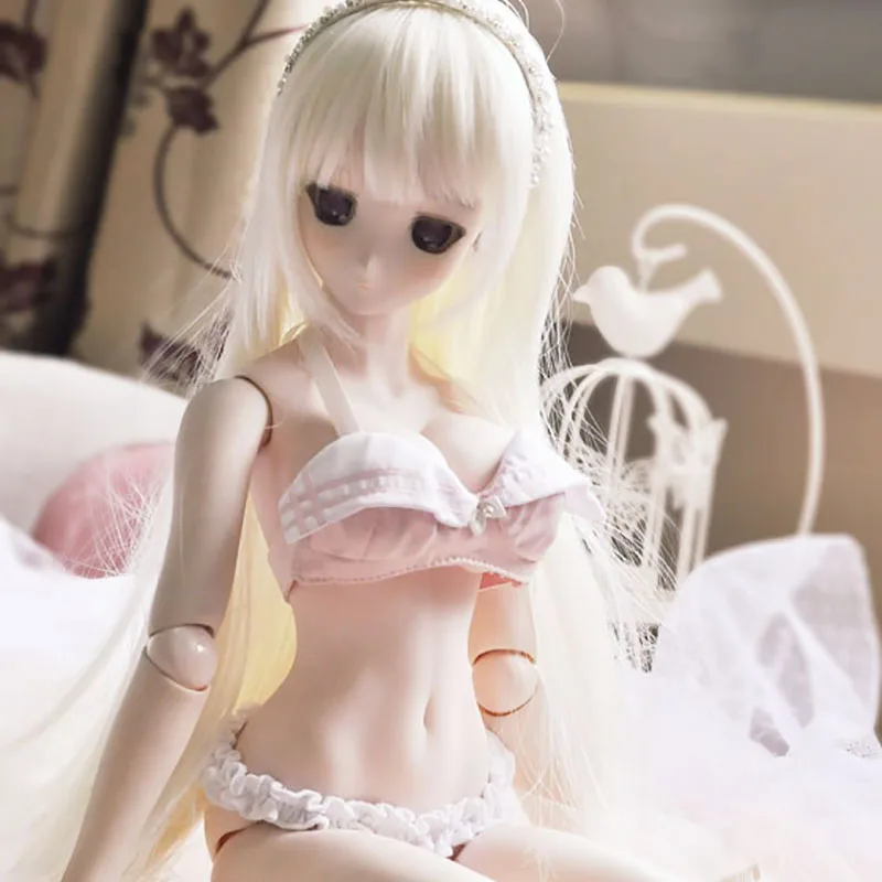 Платье кукла Cateleya BJD 1/3 SDGR DD синее нижнее белье пляжный бикини костюм