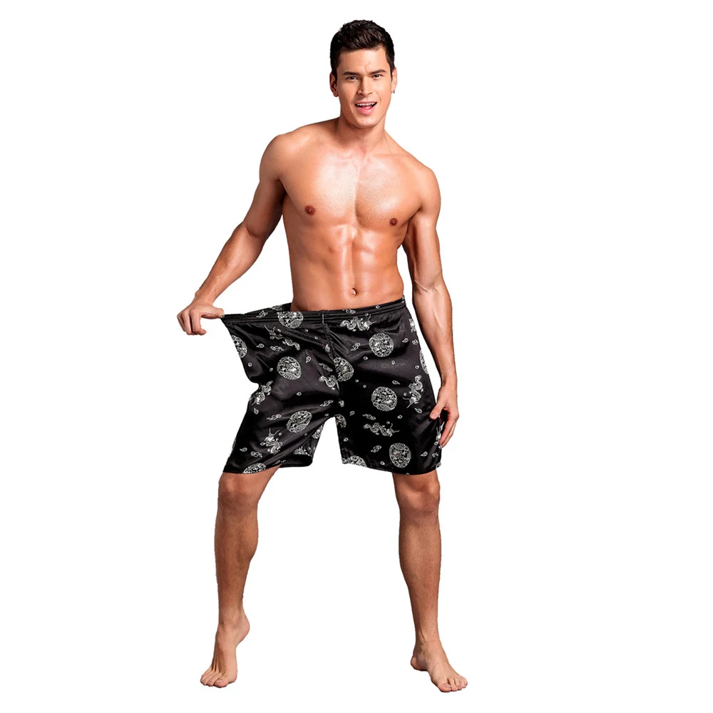 Горячая Распродажа китайские мужские атласные пижамы повседневные штаны для